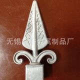 廠家大量供應(yīng)護(hù)欄配件鑄鋁槍尖