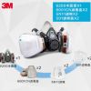 3M620P塵毒防護(hù)套裝噴漆甲醛粉塵過濾防毒半面罩活性炭防毒面具