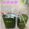 50升汽油桶柴油桶鐵皮油桶備用油箱 50L圓桶立式油桶加厚型便攜式