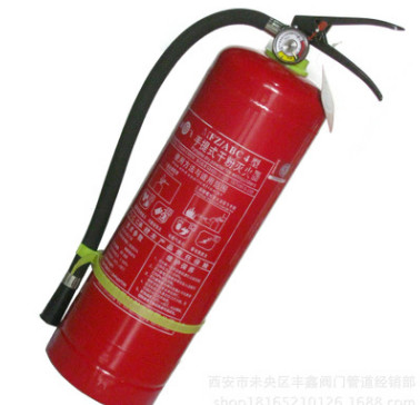 西安消防器材批發(fā) 安全防護(hù) 辦公樓道 家用 車載 4kg帶證滅火器