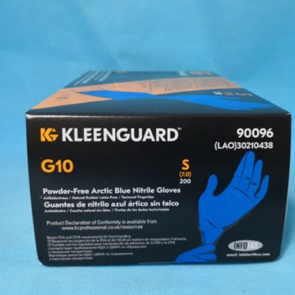 KLEENGUARD*勁衛(wèi)*G10北極藍薄丁腈手套90096,90097,90098