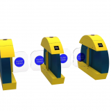 安全游樂場兒童幼兒園閘機(jī)門禁系統(tǒng)擺閘翼閘人行通道通道閘機(jī)