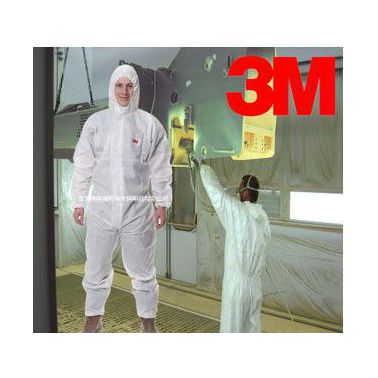 3M 4515 防護(hù)服 防化 防塵服 噴漆服 防化學(xué) 白色連