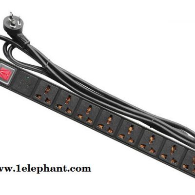 【大唐衛(wèi)士】 DT8187  防雷+開(kāi)關(guān) PDU   機(jī)柜專用工業(yè)排插  8位國(guó)標(biāo)孔  pdu電源插座 **報(bào)價(jià)