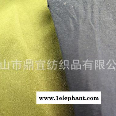 20D尼龍直彈絲布料 羽絨服棉服面料 防潑水防靜電 環(huán)保固色