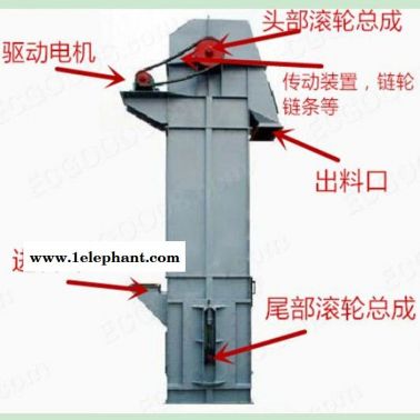 不銹鋼提升機防塵 輕型斗式提升機