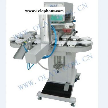 歐萊特勞保手套移印機  氣動三色油盤移印機