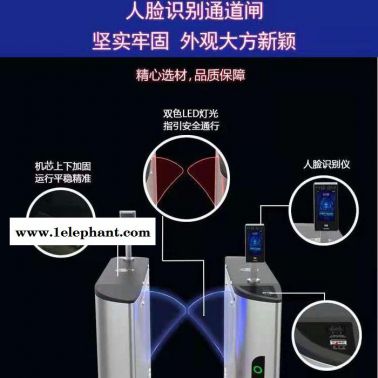 北京龍鼎瑞通  天津閘機設(shè)備廠家安檢專用人行通道口翼閘機款式  工廠直銷  經(jīng)久耐用 0.5s快速通過