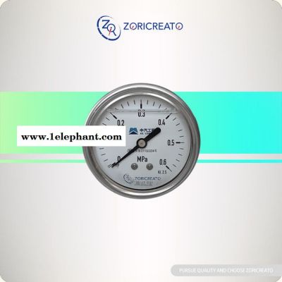 ZORICREATO/卓然天工PTHN-63H氧氣壓力表 蒸汽壓力表 冷媒壓力表