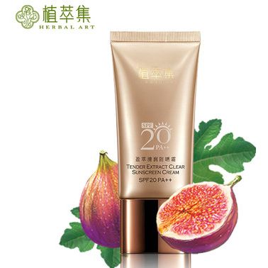 植萃集2017 屈臣氏 50g盈萃清潤(rùn)防曬霜SPF20PA++