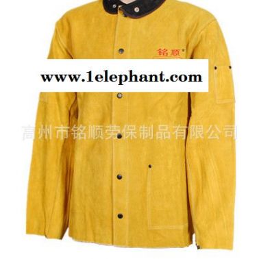 焊接服電焊 真皮衣 焊接防護(hù)服 牛皮衣