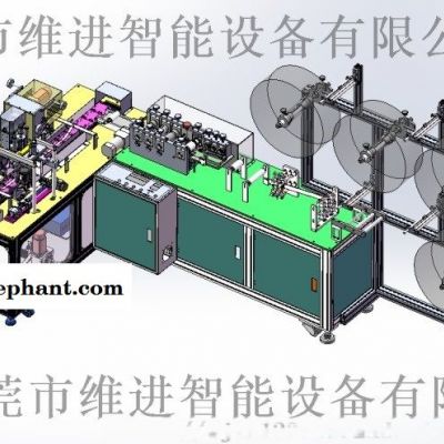 東莞維進(jìn)一拖一高速平面口罩焊耳機(jī)