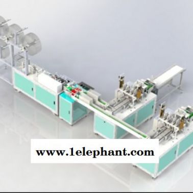 濟南名仕機械 全自動口罩機 平面打片機  一拖二口罩機  廠家直銷  廠家質(zhì)保 廠家售后
