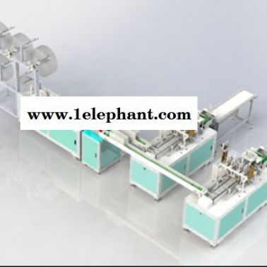 名仕機械 一拖二口罩機 全自動口罩機 全自動打片機耳掛機 廠家直銷廠家質保