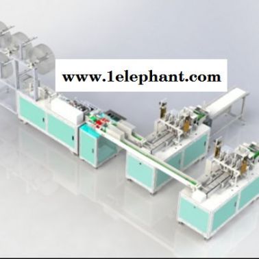 濟南名仕機械   KN95 /N95機器全自動化口罩機   一拖二全自動  一拖一 全自動  平面打片機 廠家質保